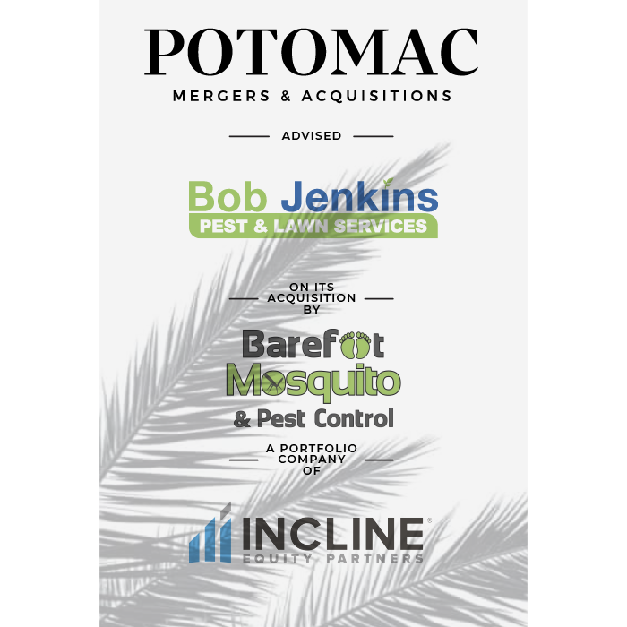 Barefoot Mosquito & Pest Control Acquires Bob Jenkins Pest & Lawn